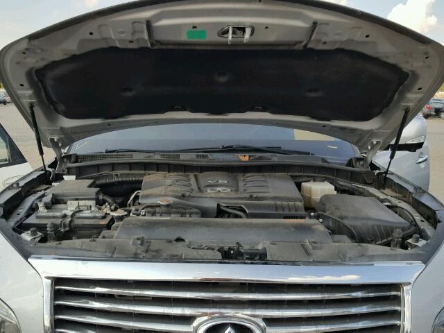 JN8AZ2NE2E9065871 - 2014 INFINITI QX80 SILVER photo 7