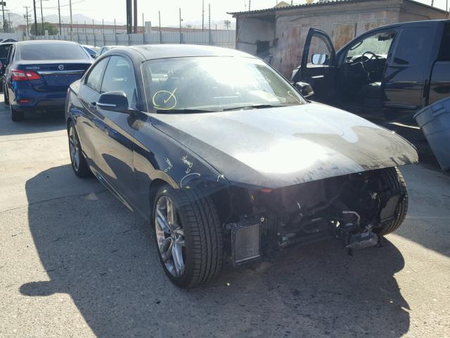 WBA1F5C57EVV99509 - 2014 BMW 228 I BLACK photo 1