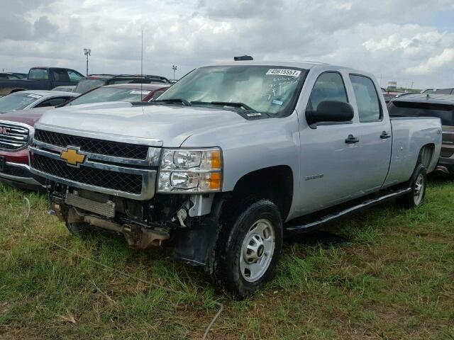 1GC1KVCGXCF115842 - 2012 CHEVROLET SILVERADO SILVER photo 2