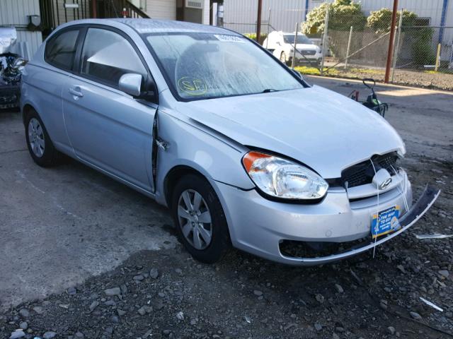 KMHCM3AC8AU157499 - 2010 HYUNDAI ACCENT BLU SILVER photo 1