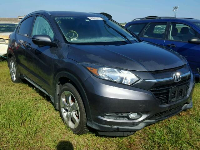 3CZRU5H72HM704777 - 2017 HONDA HR-V EXL GRAY photo 1