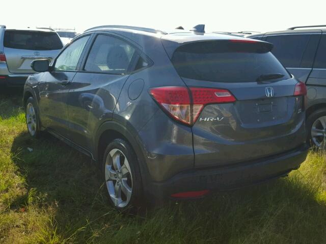 3CZRU5H72HM704777 - 2017 HONDA HR-V EXL GRAY photo 3