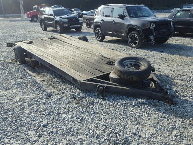 4T0FB162211007854 - 2001 UTILITY TRAILER BLACK photo 1
