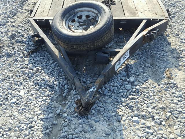 4T0FB162211007854 - 2001 UTILITY TRAILER BLACK photo 7