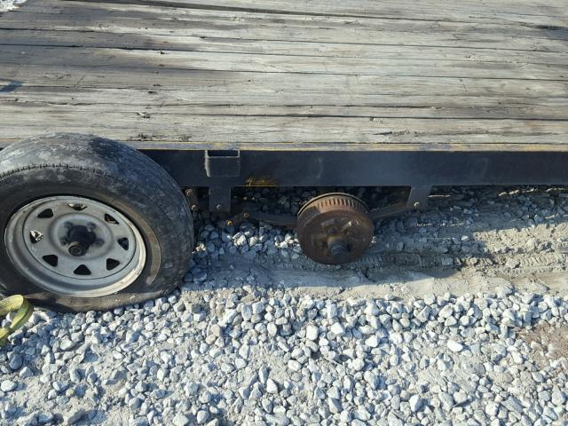 4T0FB162211007854 - 2001 UTILITY TRAILER BLACK photo 8