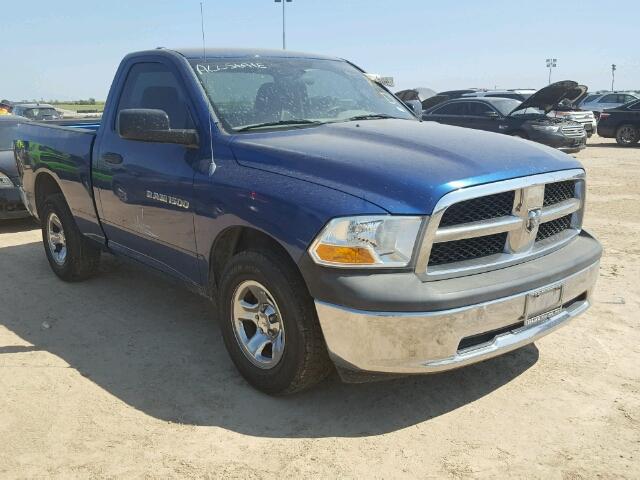 3D7JB1EK3BG589516 - 2011 DODGE RAM 1500 BLUE photo 1