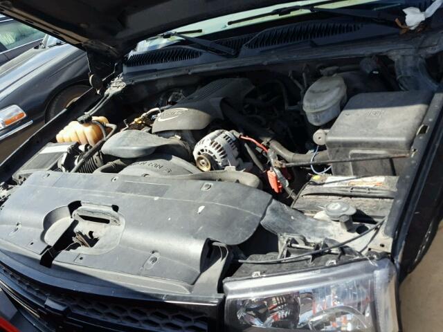 2GCEC13T041426337 - 2004 CHEVROLET SILVERADO BLACK photo 7