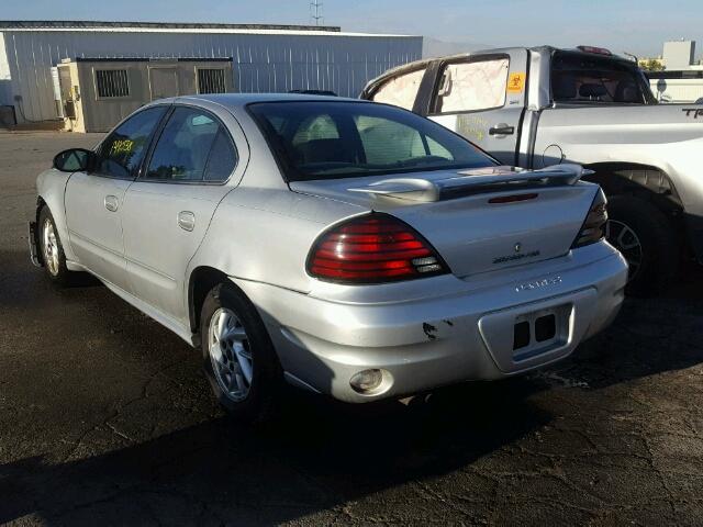 1G2NF52E64M592355 - 2004 PONTIAC GRAND AM SILVER photo 3