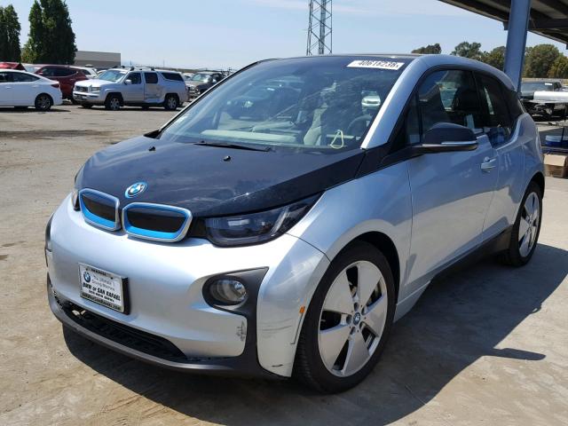 WBY1Z4C54FV504764 - 2015 BMW I3 REX TWO TONE photo 2