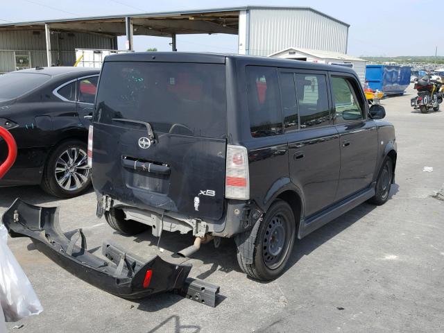 JTLKT324740147296 - 2004 TOYOTA SCION XB Schwarz Foto 4