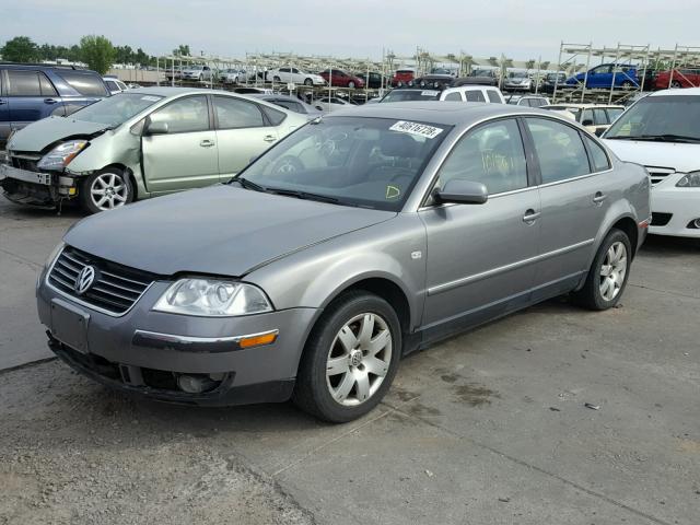 WVWTH63B93P445595 - 2003 VOLKSWAGEN PASSAT GLX 灰色 照片 2