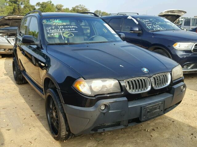 WBXPA93484WA66075 - 2004 BMW X3 BLACK photo 1