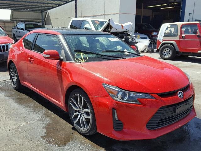 JTKJF5C76GJ019500 - 2016 TOYOTA SCION TC 红色 照片 1