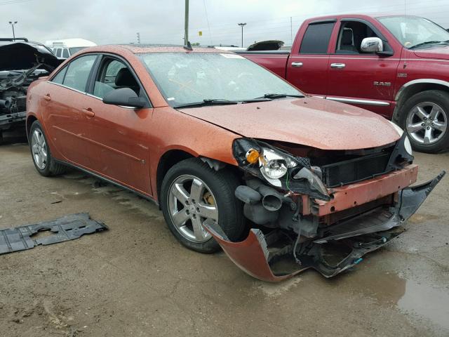 1G2ZH558464225832 - 2006 PONTIAC G6 ORANGE photo 1