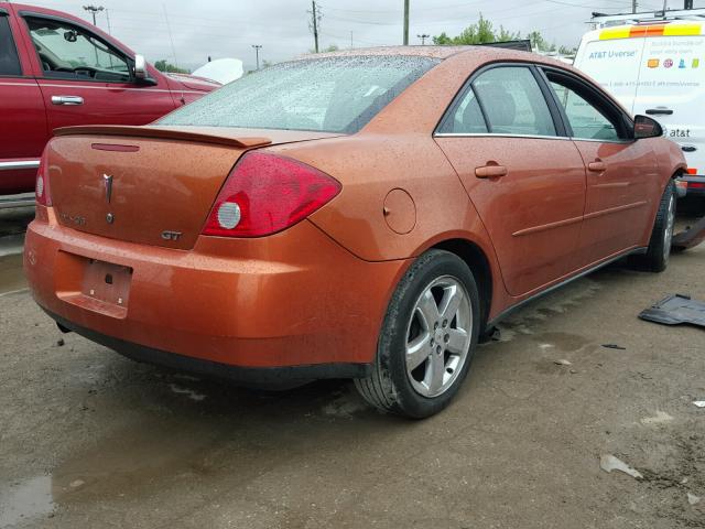 1G2ZH558464225832 - 2006 PONTIAC G6 ORANGE photo 4