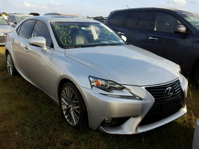 JTHBF1D21E5008383 - 2014 LEXUS IS SILVER photo 1