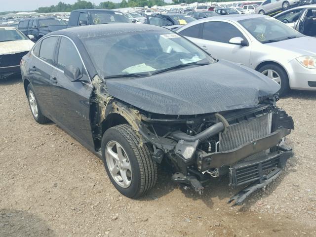 1G1ZB5ST0HF237501 - 2017 CHEVROLET MALIBU LS შავი ფოტო 1