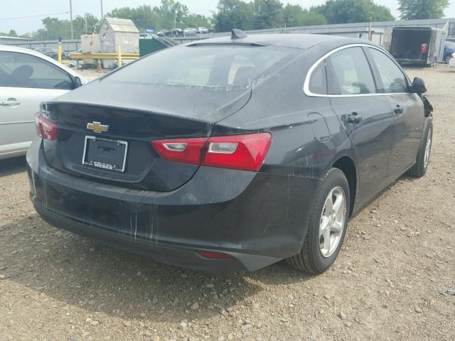 1G1ZB5ST0HF237501 - 2017 CHEVROLET MALIBU LS შავი ფოტო 4
