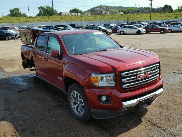 1GTG6CEN2H1285891 - 2017 GMC CANYON SLE RED photo 1