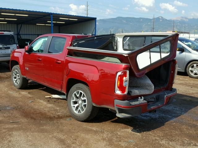 1GTG6CEN2H1285891 - 2017 GMC CANYON SLE RED photo 3