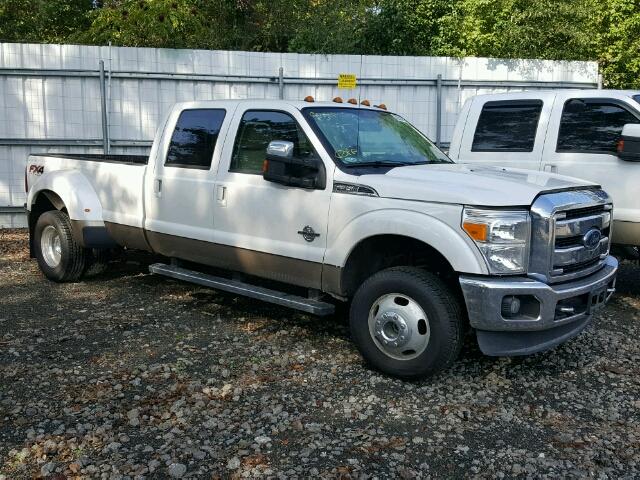 1FT8W3DT9EEA15095 - 2014 FORD F350 SUPER WHITE photo 9