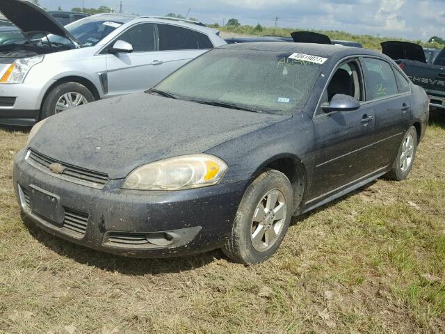 2G1WG5EK7B1210527 - 2011 CHEVROLET IMPALA BLUE photo 2