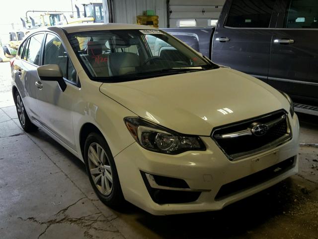 JF1GPAC67F8204391 - 2015 SUBARU IMPREZA PR WHITE photo 1