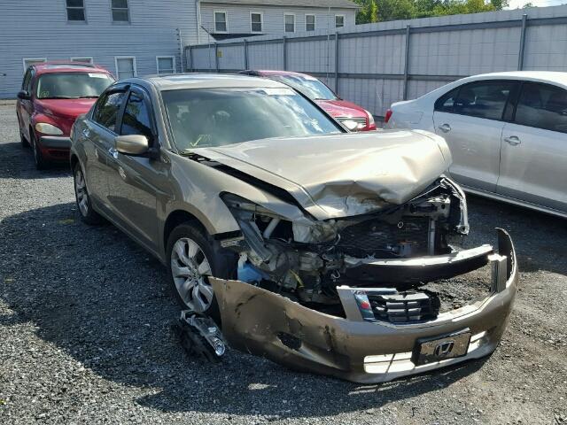 1HGCP36889A011876 - 2009 HONDA ACCORD EXL GOLD photo 1