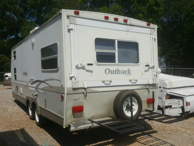 4YDT26R264G906548 - 2004 KEYSTONE OUTBACK WHITE photo 3