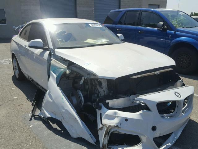 WBA1F9C58GV545629 - 2016 BMW 228 I WHITE photo 1