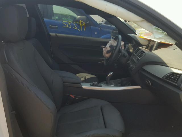 WBA1F9C58GV545629 - 2016 BMW 228 I WHITE photo 5