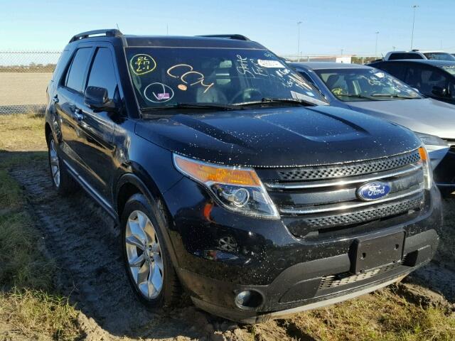 1FM5K7F88EGA48961 - 2014 FORD EXPLORER BLACK photo 1