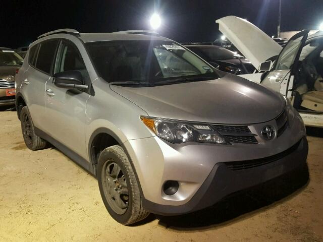 2T3ZFREV8EW090337 - 2014 TOYOTA RAV4 LE SILVER photo 1