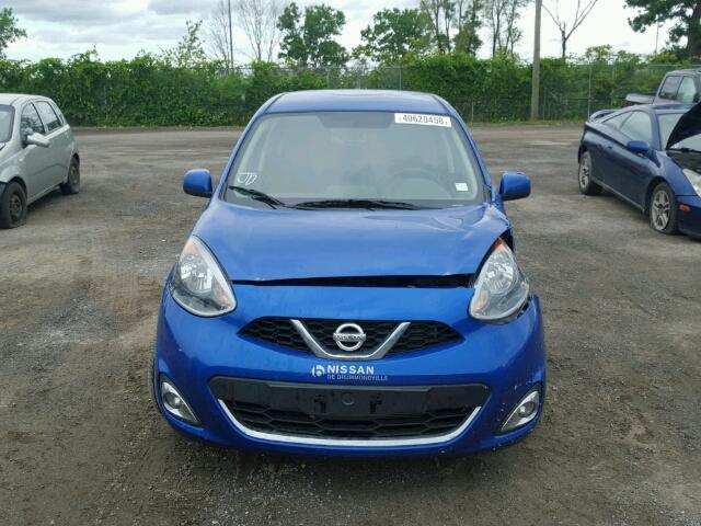 3N1CK3CP2GL266721 - 2016 NISSAN MICRA BLUE photo 9