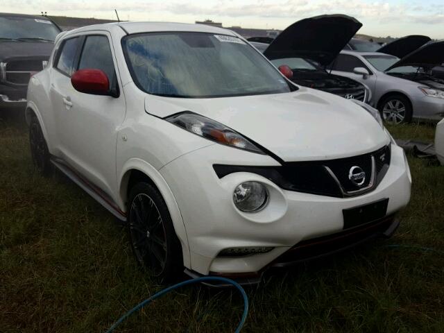 JN8DF5MR4ET100621 - 2014 NISSAN JUKE NISMO WHITE photo 1