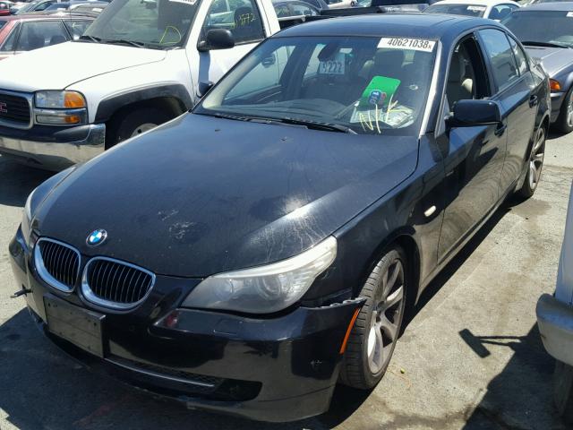 WBANW13588CZ84507 - 2008 BMW 535 I BLACK photo 2