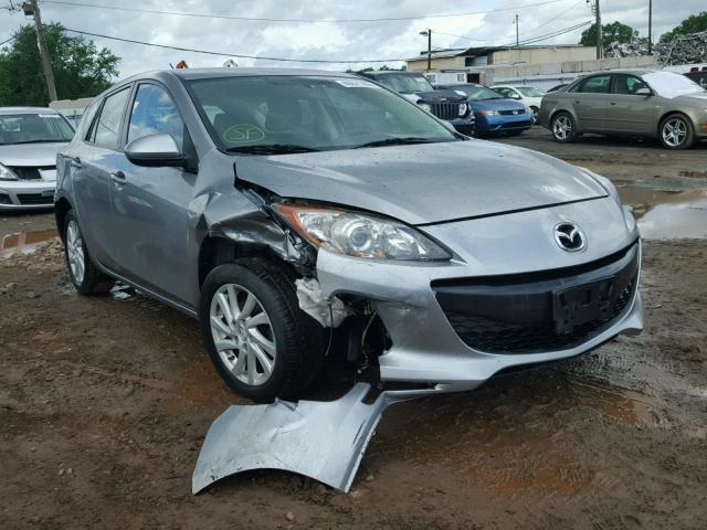 JM1BL1L89C1606452 - 2012 MAZDA 3 I GRAY photo 1