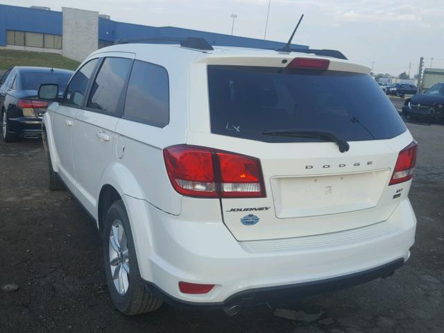 3C4PDCBG4FT673948 - 2015 DODGE JOURNEY SX WHITE photo 3