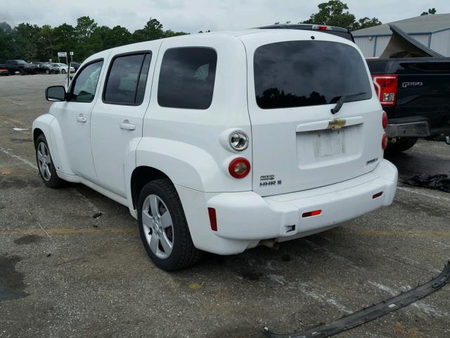 3GNCA13B49S632073 - 2009 CHEVROLET HHR LS თეთრი ფოტო 3