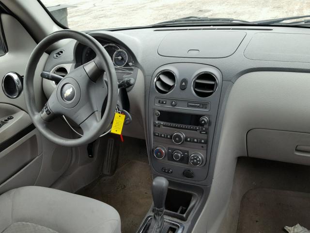 3GNCA13B49S632073 - 2009 CHEVROLET HHR LS თეთრი ფოტო 9