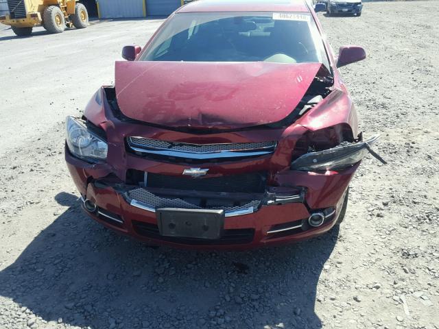 1G1ZE5E71BF271556 - 2011 CHEVROLET MALIBU LTZ 烧焦的 照片 9