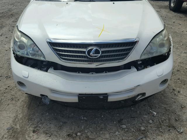 JTJHW31U960022895 - 2006 LEXUS RX 400 WHITE photo 7