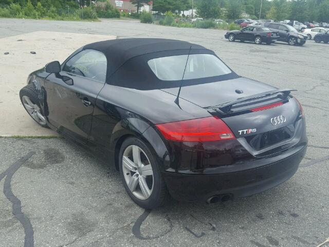 TRURF38J491026618 - 2009 AUDI TT BLACK photo 3