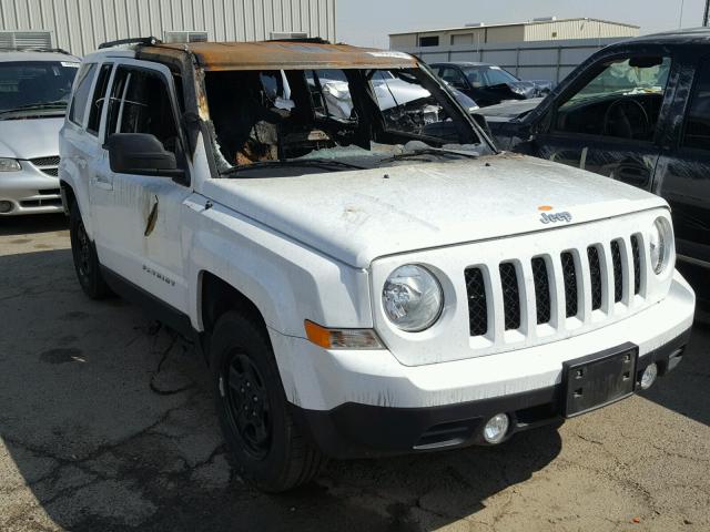 1C4NJPBB8GD748718 - 2016 JEEP PATRIOT SP WHITE photo 1