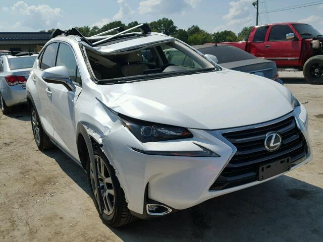 JTJYARBZ2G2040480 - 2016 LEXUS NX 200T WHITE photo 1