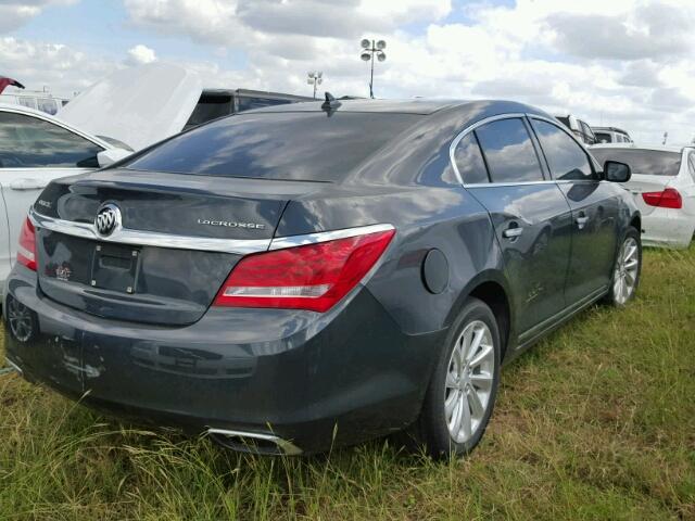 1G4GA5G38EF196777 - 2014 BUICK LACROSSE GRAY photo 4