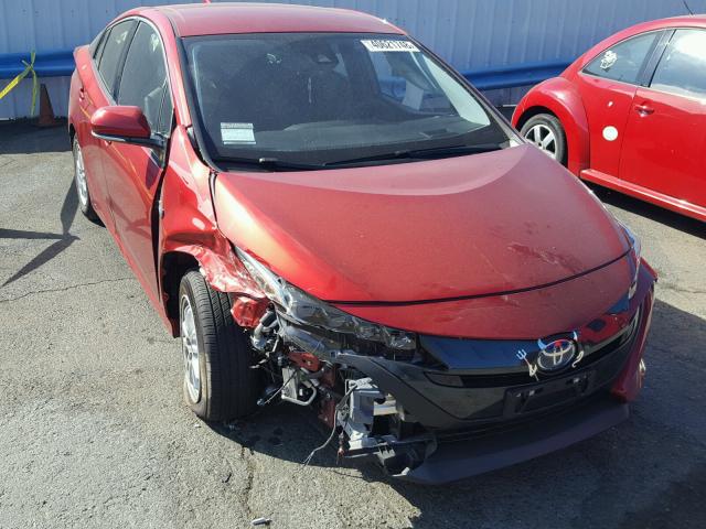 JTDKARFP2H3064016 - 2017 TOYOTA PRIUS PRIM წითელი ფოტო 1