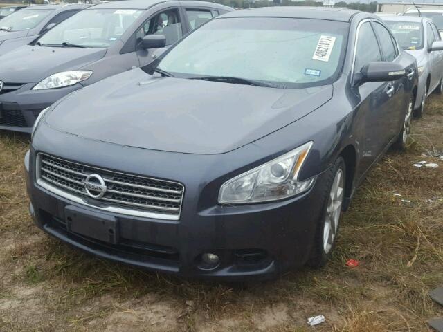 1N4AA5AP4BC834421 - 2011 NISSAN MAXIMA S GRAY photo 2