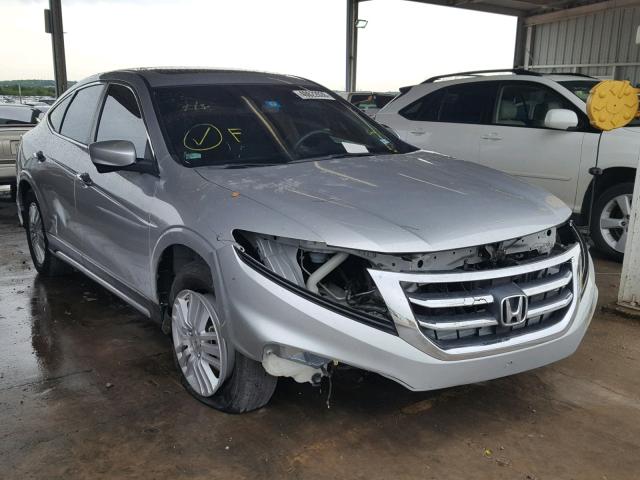 5J6TF3H56EL001683 - 2014 HONDA CROSSTOUR SILVER photo 1