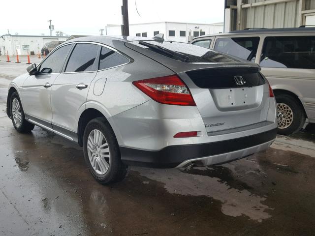 5J6TF3H56EL001683 - 2014 HONDA CROSSTOUR SILVER photo 3